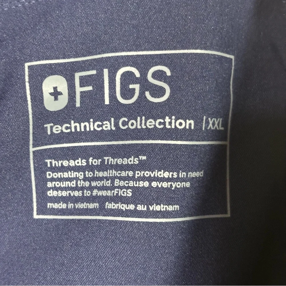 FIGS Technical Collection Tansen Jogger Scrub Pants Men’s XXL Blue
